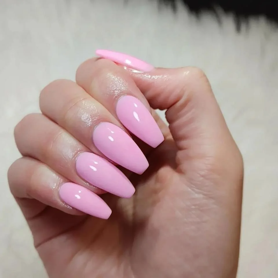 Nail work at the salon